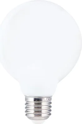 Produktbild von LED Leuchtmittel Globe E27 Kugel Lampe 6W 2700K 630 Lumen Glühbirne, weiß, warmweiß, dimmbar