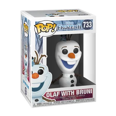 Produktbild von Disney Frozen 2 II - Olaf With Bruni 733 - Funko Pop! - Vinyl Figur
