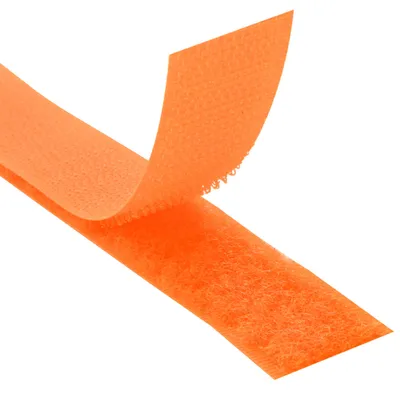 Productafbeelding van Klettband voor het naaien, set van 20 mm x 3 m, oranje