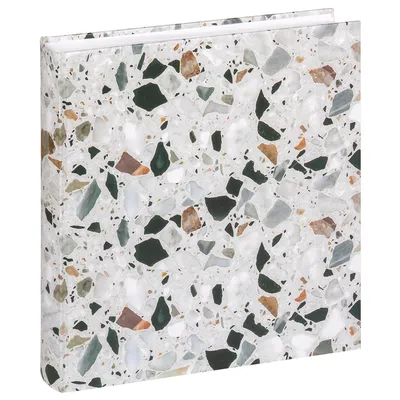 Produktbild von Walther, FA-298-2, Designalbum Terrazzo, stone black, 30x30 cm