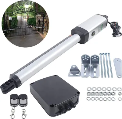 Image de Motorisation pour portail coulissant, avec télécommande, jusqu'à 300 kg Motorisation pour portail battant Motorisation pour portail battant Motorisation pour portail battant  Motorisation pour portail  16 mm/s