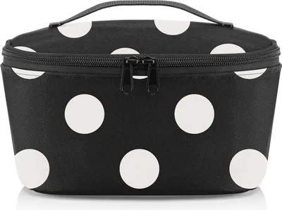 Immagine prodotto di reisenthel borsa termica Cooler Bag Pocket Dots White nero