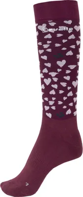 Produktbild von Cavallo SUCCESS HEART Damen Funktionsstrumpf dark raspberry FS 2022, Größe:34
