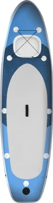 Produktbild von Cloris Designermöbel SUP-Board-Set Aufblasbar Blau 300x76x10cm - 2026Neu630593 - Surfbretter