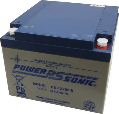 Produktbild von Powersonic Blei-Vlies Akku PS-12260  12.0V 26.0Ah