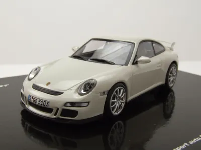 Produktbild von Minichamps 400065402 Porsche 911 (997.1) GT3 2006 weiß 1:43