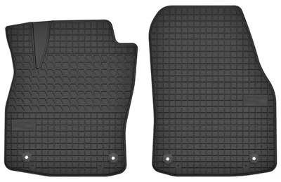 Image de Tapis avant en caoutchouc pour Opel Astra H 2004-2012 (berline/hayon/break/cabriolet/coupé) – 2 pièces, noirs, sur mesure