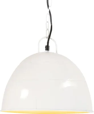 Obrázok produktu pre Industriálna vintage závesná lampa 25 W, biela 31 cm E27