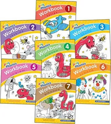 Imagen del producto de Jolly Phonics Workbooks 1-7