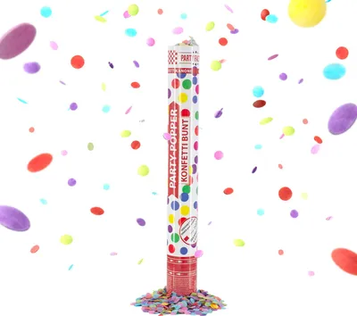 Produktbild von Konfettikanone Party Popper Bunte Kugeln - 1 Stück
