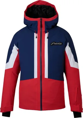 Produktbild von PHENIX Phenix Formula Pentagon Line Herren Skijacke mit Kapuze rot M