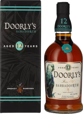 Produktbild von Doorly's 12 Years Old Rum 40% Vol. 0.7L