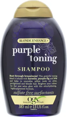 Obrázek produktu pro OGX Blonde Enhance Purple Shampoo bez sulfátů 385 ml