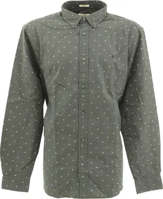 Produktbild von 30237 Wrangler, ,  Herren langarm Hemd, Popeline, schwarz mit Uniprint, XXL