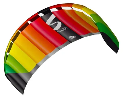 Image de HQ Kites Voile Symphony Pro 2.5 (complet) Rainbow