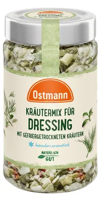 Produktbild von Ostmann Kräutermix für Dressing mit gefriergetrockneten Kräutern 18g