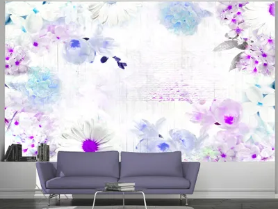 Produktbild von Vlies Fototapete 350x256 cm Tapeten Wandtapete XXL Blumen Natur b-A-0155-a-d