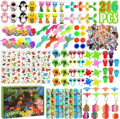 Produktbild von Kinderfeestartikelen-Set aus Kunststoff