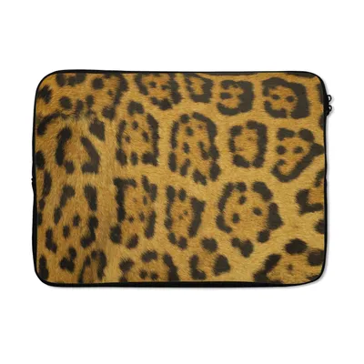 Produktbild von MuchoWow® Laptop Hülle 14 ZollLeopardenfell Laptoptasche - Laptoptasche - Stoßsicher - Schutzhaube