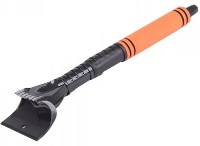 Obrázok produktu pre Verk 10111 Škrabka do auta na led oranžovočerná