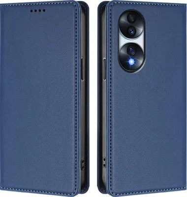 Custodia Portafoglio FMPC Per Xiaomi Redmi Note 8 Pro – Pelle PU Con Slot Carte E Supporto Video – Chiusura Magnetica – Colore Blu