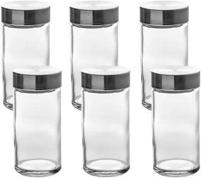 Productafbeelding van Famanu kruidenpotjes met doseerdop - 80 ml, 9,5 x 4,5 cm