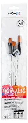 Produktbild von Darwi 12x DFY Set mit 5 mittleren Pinseln 2 DF1905150K05C