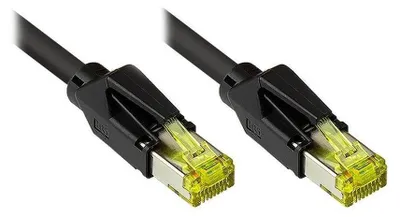 Zdjęcie produktu dla Alcasa 831RK-030S, 3 m, Cat7, S/FTP (S-STP), RJ-45, RJ-45, Czarny