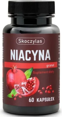 Produktbild von Skoczylas Niacin mit Granatapfel 60 Kapseln