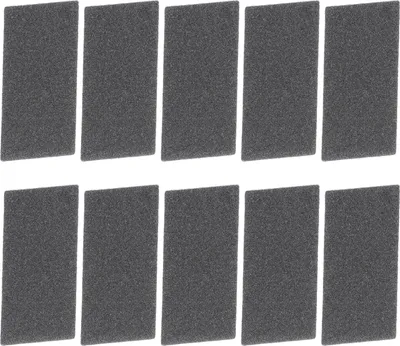Produktbild von McFilter | Ersatzfilter (10 Stück) Schwammfilter geeignet für Bauknecht Whirlpool Ignis HX 481010354757, Zubehör für Trockner, 220 x 107 x 8mm