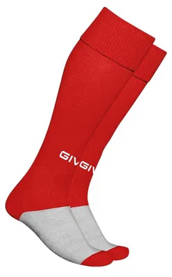 Image de Givova Chaussettes de Football Rouge - 30-35