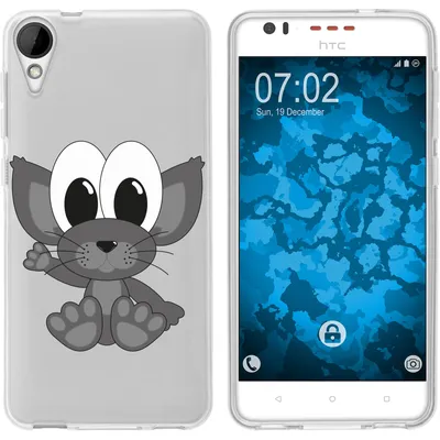 Produktbild von PhoneNatic Case kompatibel mit HTC Desire 825 Silikon-Hülle Cutiemals M5