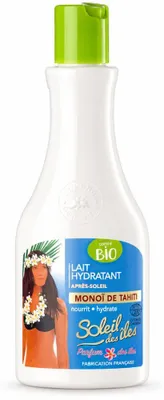 Image de Soleil des Îles - Lait après-soleil hydratant – Huile de monoi de Tahiti