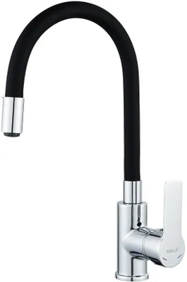Produktbild von Schwarze flexible Küchenarmatur 360° drehbar mit Wasserbelüfter