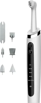 Produktbild von Zahnreiniger elektrisch, Zahnstein Entferner,5 einstellbare Modi, 5 Aufsätze, LED, IPX6