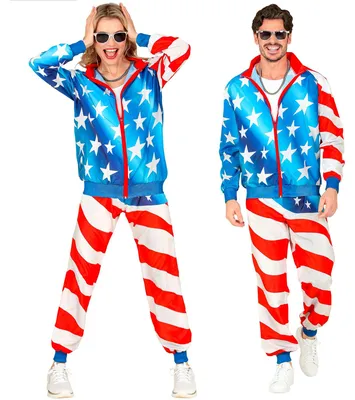 Imagen del producto de Traje de entrenamiento "U.S.A." para adultos, talla: XL