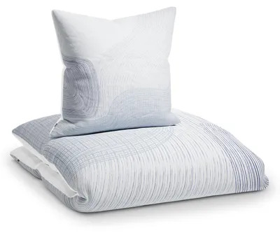 Produktbild von sleepwise Bettwäsche 155x200 Sommer Bettwäsche 2tlg- , Traumhaft Weich, Atmungsaktiv, Bügelfrei & Knitterfrei - Bettbezug Set aus gebürsteter Mikrofaser mit 80x80cm Kissenbezug, Waves & Water