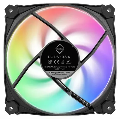 Image de ICEBERG THERMAL IceGALE Lightning ARGB Gen2.0 120mm (3 Pack)