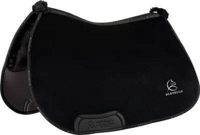 Produktbild von Acavallo Louvre Square Pad Ecowool Jump, Farbe:Black