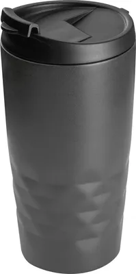 Produktbild von Doppelwandiger Trinkbecher / aus Edelstahl / Füllmenge 0,3l / Farbe: anthrazit