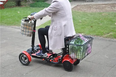 Produktbild von Reisemobil KLAPPRAD Lisa 4 ElektroMobil ElektroScooter Faltbar SeniorenMobil