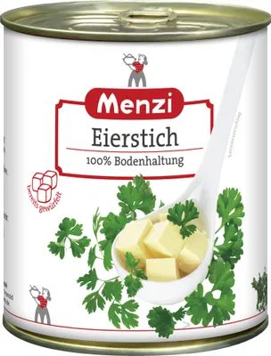Produktbild von Menzi Eierstich gewürfelt, 800g