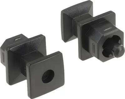 Produktbild von DeLOCK 64023, Schwarz, Acrylnitril-Butadien-Styrol (ABS), 8 mm, 14,6 mm, 8 mm, Polybag