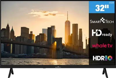 Produktbild von Smart-Tech 32HH01K, 81,3 cm (32"), 1366 x 768 Pixel, DLED, Smart-TV, WLAN, Schwarz
