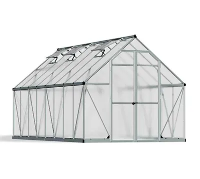 A product shot of a greenhouse against a white background.