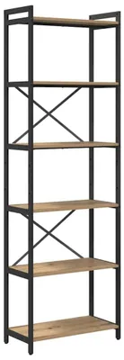 Immagine prodotto di Libreria a colonna in legno di quercia