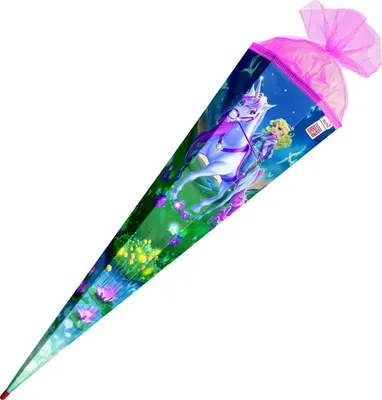 Produktbild von Roth Motiv-Schultüte, Magische Einhornreiterin, 85 cm