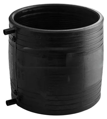 Obrázek produktu pro Elektrospojka odvodňovací Wavin Quickstream HDPE Waviduo d250, černá