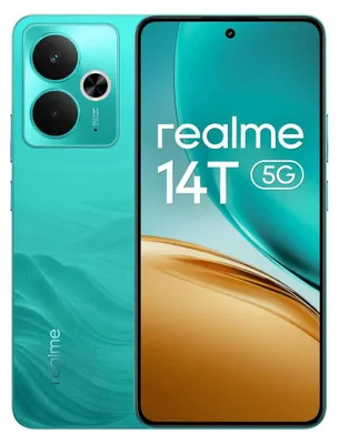Produktbild von realme 14T, 16,9 cm (6.67"), 8 GB, 256 GB, 50 MP, Android 15, Grün
