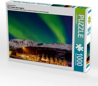 Produktbild von Calvendo Ein Motiv aus dem Kalender Die Farben Norwegens 1000 Teile Puzzle quer 640x480mm, Wittich Reinhold; 7458934